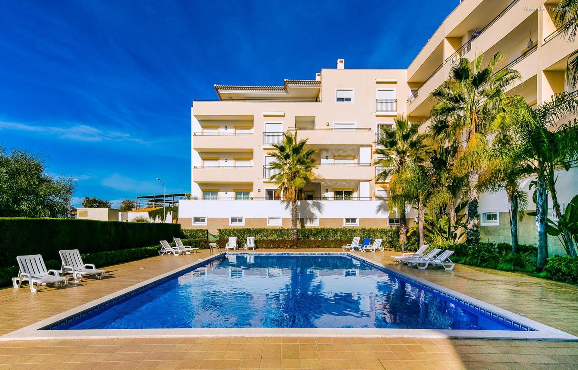 A04 - Large Modern 1 Bed Apartment With Pool Lagos Esterno foto
